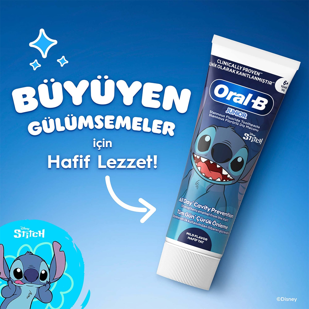 ORAL-B ORAL-B Oral-B Pro Junior Çürük Önleyici Koruma Diş Macunu 75 ml 1 of 12