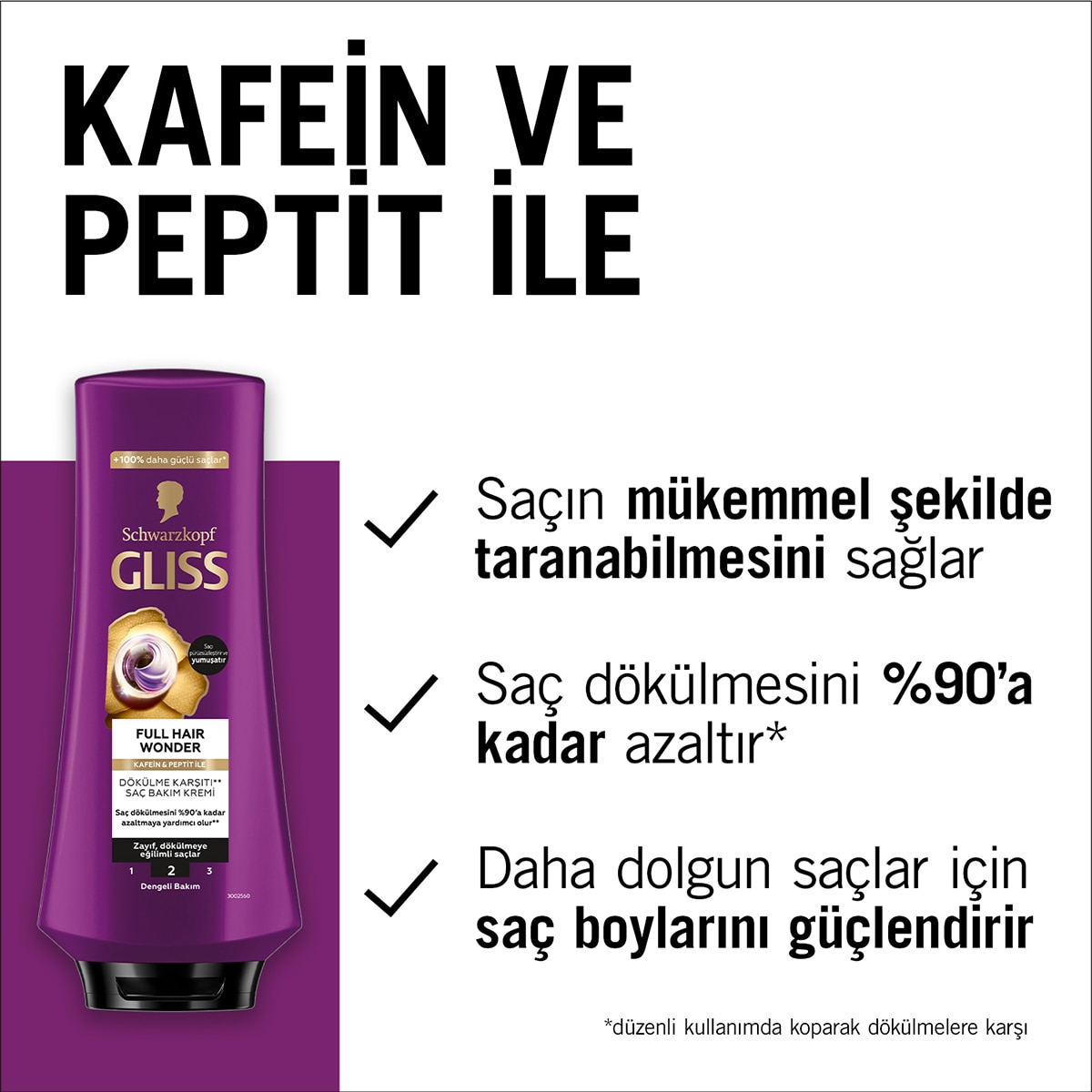  GLISS GLISS Gliss Saç Kremi Full Hair Wonder 360 ml  1 of 9 