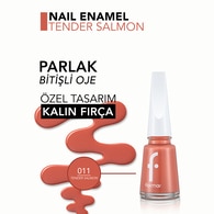 Flormar Nail Enamel Yoğun Pigmentli Parlak Oje No: 011