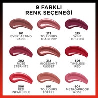 L'Oreal Paris Infaillible 2-Step 24 Saat Kalıcı Likit Ruj & Balm 215 Wine Oclock