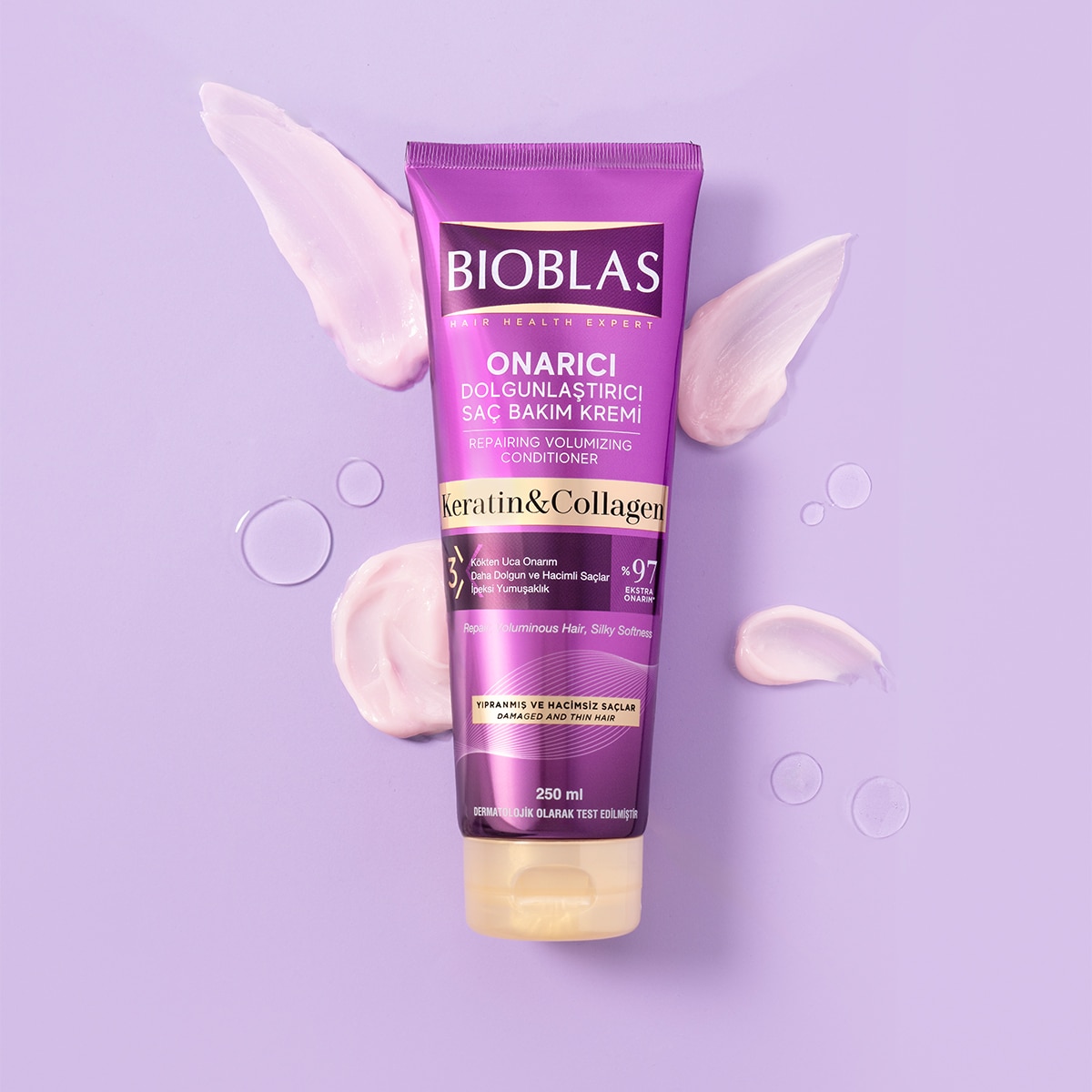 BIOBLAS BIOBLAS Bioblas Saç Kremi Kolajen&Keratin 250 ml 1 of 6