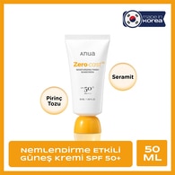  ANUA ANUA Anua Zero Cast Nemlendirici Güneş Kremi 50 ml  