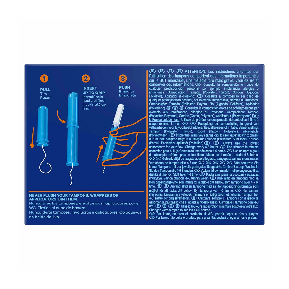  TAMPAX TAMPAX Tampax Tampon Compak Super Plus 18'li  1 of 8 