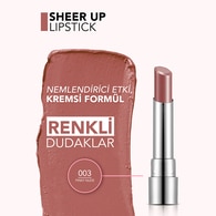  FLORMAR FLORMAR Flormar Sheer Up Ruj No: 003 Pinky Nude  1 of 9 