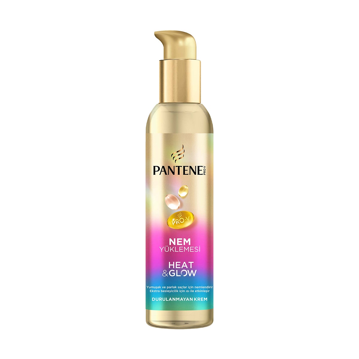  PANTENE PANTENE Pantene Saç Serumu Heat&Glow Nem Yüklemesi 135 ml  1 of 6 