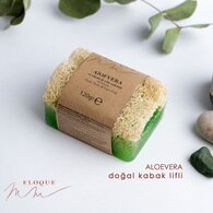 Eloque Aloevera Doğal Kabak Lifli Sabun 120Gr