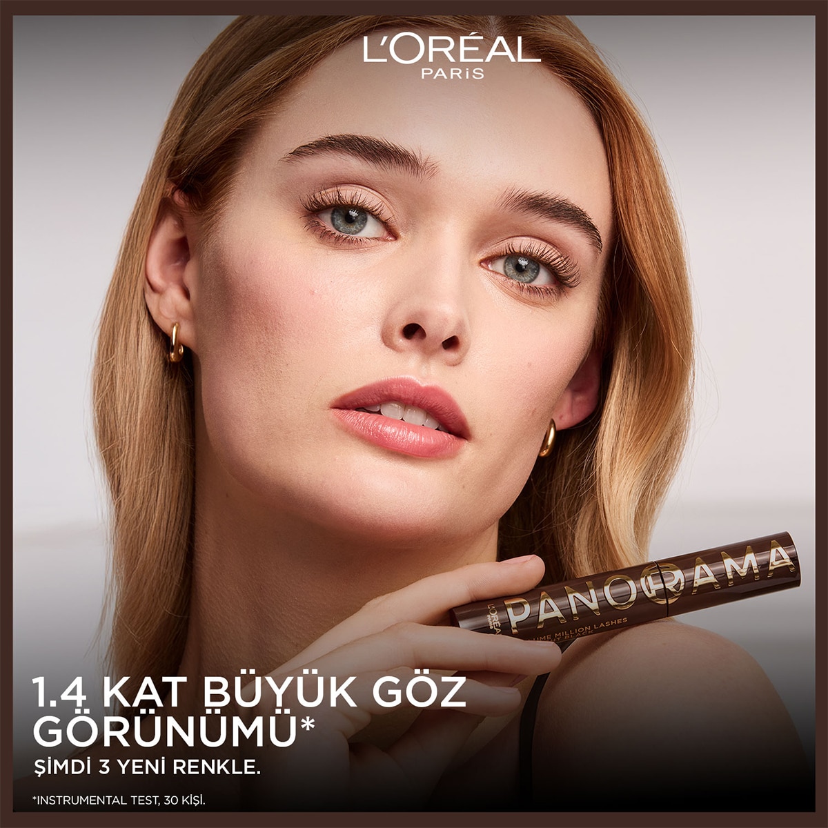 LOREAL PARIS LOREAL PARIS L'Oreal Paris Panorama Chromatic Maskara Brun Leather 1 of 7