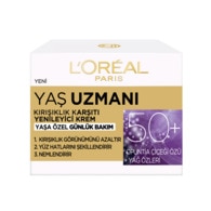 L'Oreal Paris Yaş Uzmanı Kırışıklık Karşıtı Yenileyici Krem 50+ 50 ml
