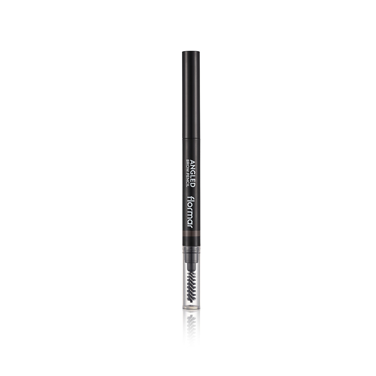 FLORMAR FLORMAR Flormar Angled Brow Fırçalı ve Asansörlü Açılı Kaş Kalemi No: 001  1 of 2