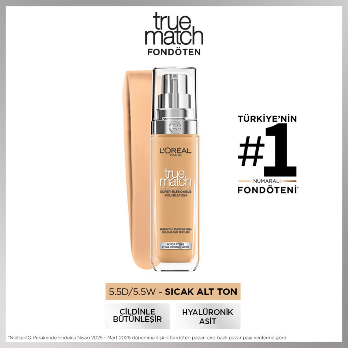 LOREAL PARIS LOREAL PARIS LOREAL PARIS TRUE MATCH FDT NO:5.5D YN 1 of 12