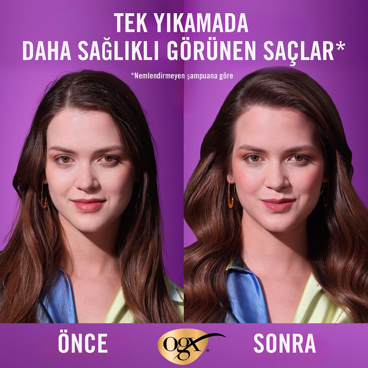 OGX OGX OGX Dolgunlaştırıcı Biotin ve Kolajen Şampuan 385 ml 1 of 7