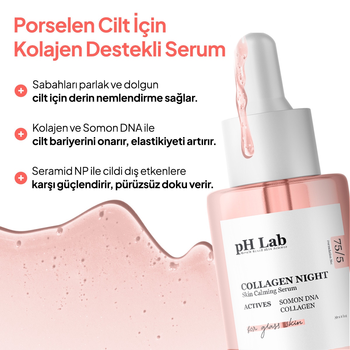 PH LAB PH LAB Ph Lab Collagen Night Cilt Yenileyici Serum 50 ml 1 of 7
