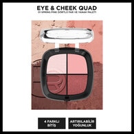  LOREAL PARIS LOREAL PARIS L'Oreal Paris Paradise Quad Far Paleti No: 01 Pinks 