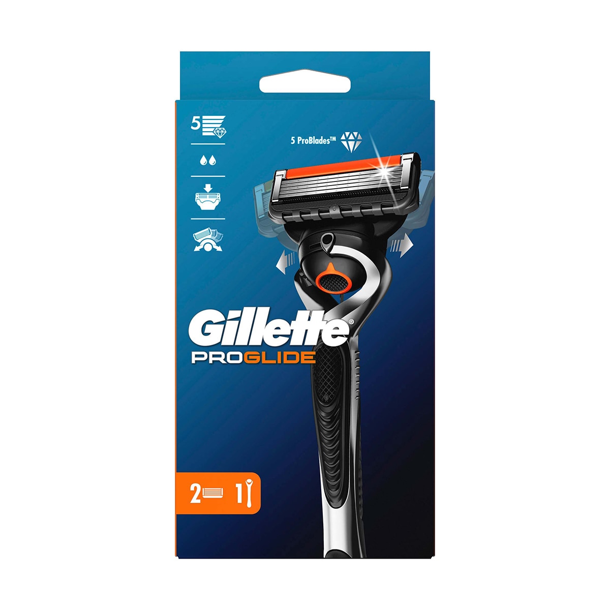  GILLETTE GILLETTE Gillette Fusion ProGlide FlexBall Tıraş Makinesi ve Yedek Başlığı 