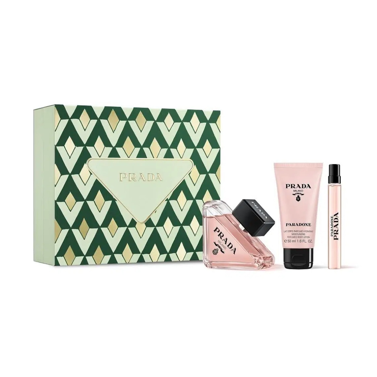  PRADA PRADA Prada Paradoxe Kadın Parfüm Seti EDP 90 ml & 10 ml & Vücut Losyon 50 ml 