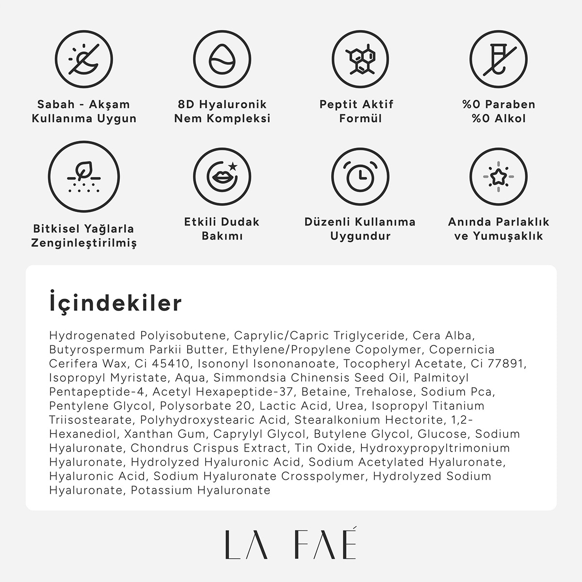  LA FAE LA FAE La Faé Lip & Cheek Peptide Tint Berry Flush  1 of 7 