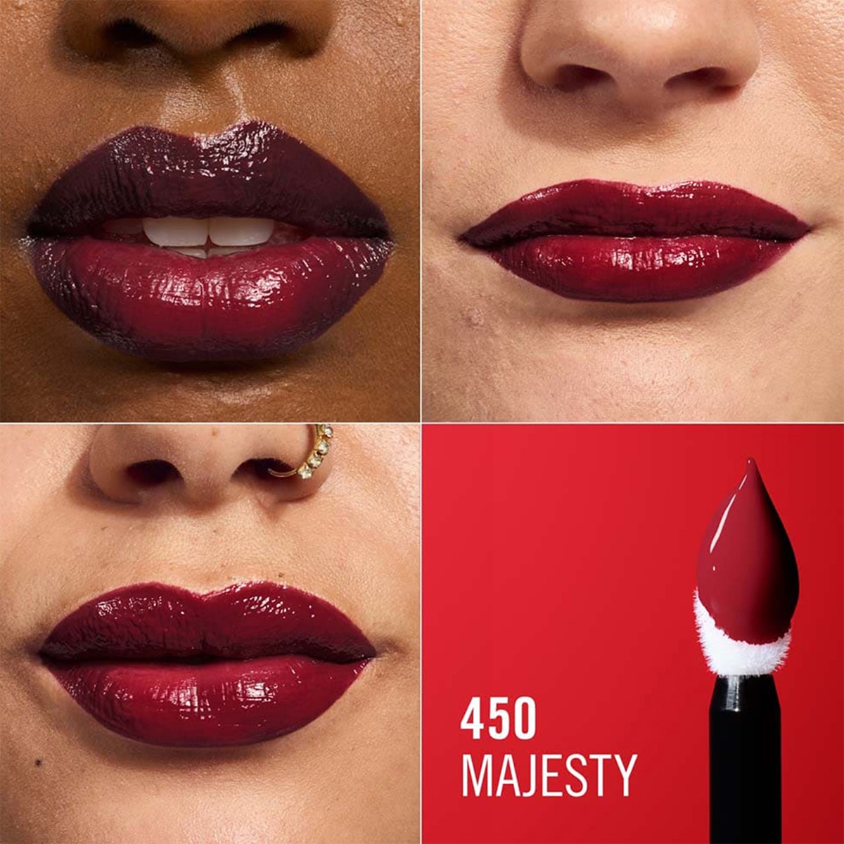  RIMMEL LONDON RIMMEL LONDON Rimmel London Thrill Seeker Lİkit Ruj Majesty  1 of 2 
