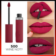 L'Oreal Paris Infaillible Matte Resistance Likit Mat Ruj 500 Wine Not