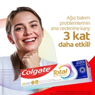 Colgate Total Gelişmiş Beyazlık Beyazlatıcı Diş Macunu 75 ml
