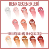 Maybelline New York Lifter Gloss Nemlendirici Dudak Parlatıcısı 009 Topaz