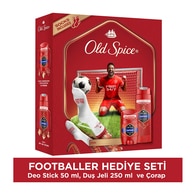  OLD SPICE EXC. OLD SPICE EXC. Old Spice Captain Stick + Duş Jeli 250 ml + Çorap Set  1 of 1 