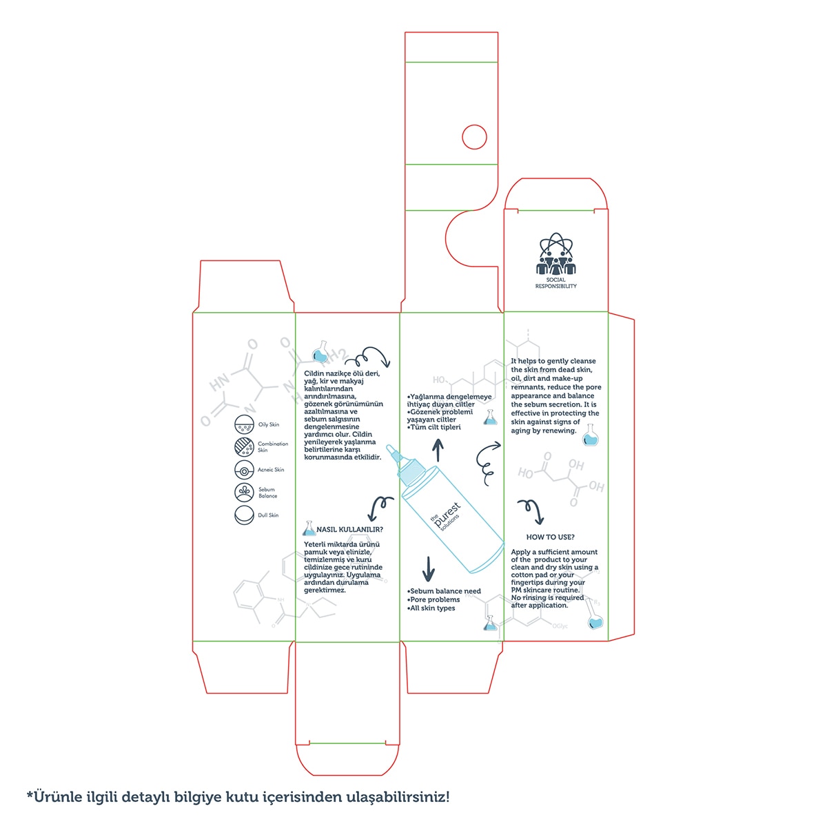  THE PUREST SOLUTIONS THE PUREST SOLUTIONS The Purest Solutions Gözenek Sıkılaştırıcı Tonik 200 ml  1 of 6 