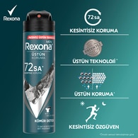 Rexona Men Erkek Sprey Deodorant Kömür Detox 72 Saat Kesintisiz Üstün Koruma 150 ml