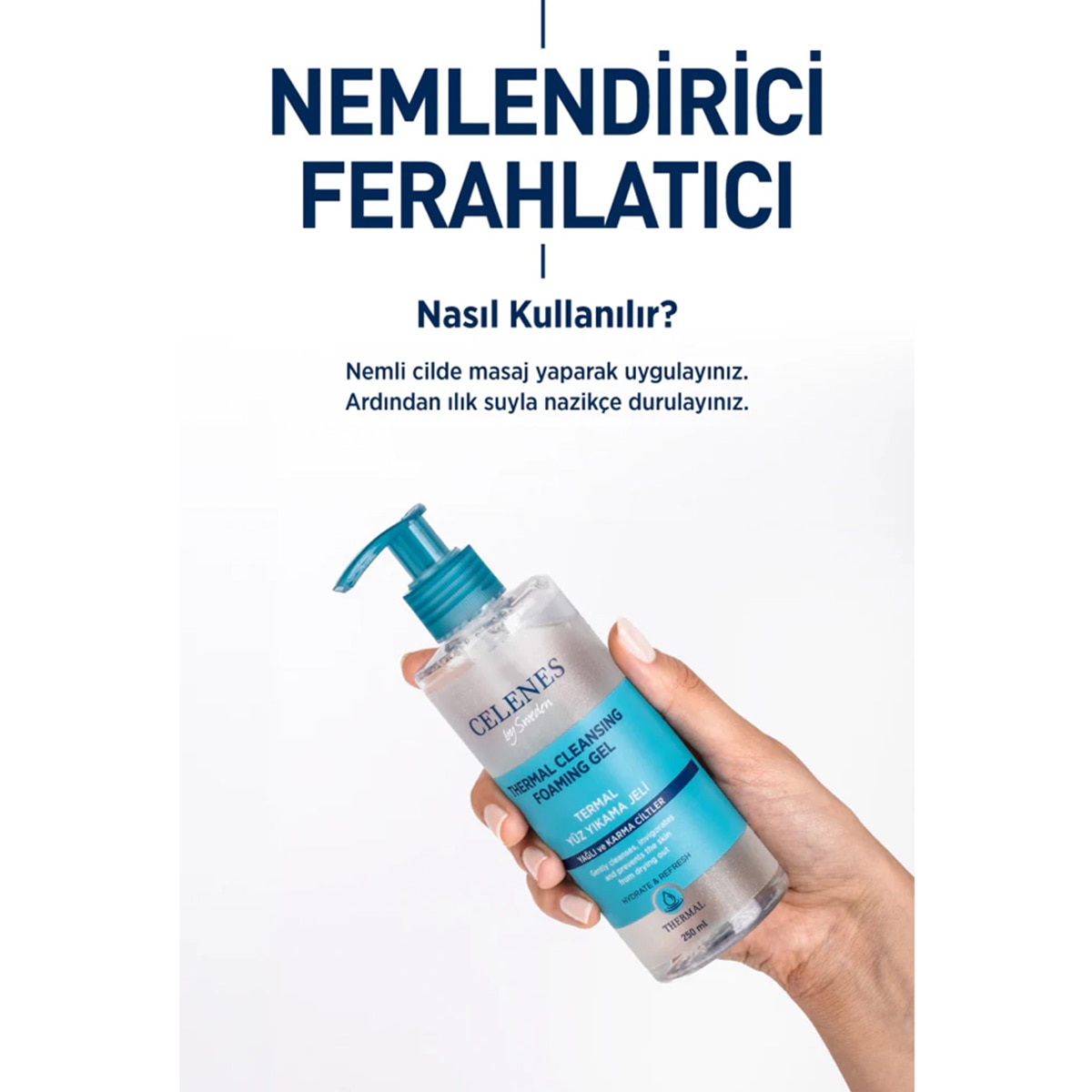  CELENES CELENES Celenes Yüz Yıkama Jeli Yağlı ve Karma Ciltler 250 ml  1 of 4 