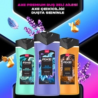 Axe Premium Collection Duş Jeli Blue Lavender 3in1 Vücut Saç Yüz 300 ml