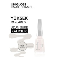 FLORMAR FLORMAR Flormar Higloss Oje Ne-001 Soft Ivory 1 of 5