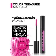 Flormar Color Treasure Yoğun Pigment Veren Renkli Maskara - 003 Rose Quartz