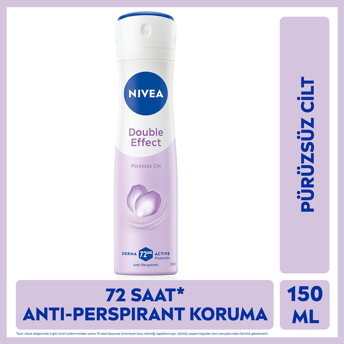 NIVEA DEO NIVEA DEO Nivea Double Effect Mor Düşler Deodorant 150 ml 1 of 1 Nivea Double Effect Mor Düşler Deodorant 150 ml