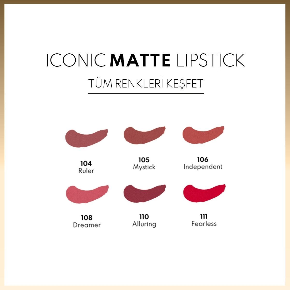  NOTE NOTE EXC. Note Iconic Mat Ruj 111  1 of 6 