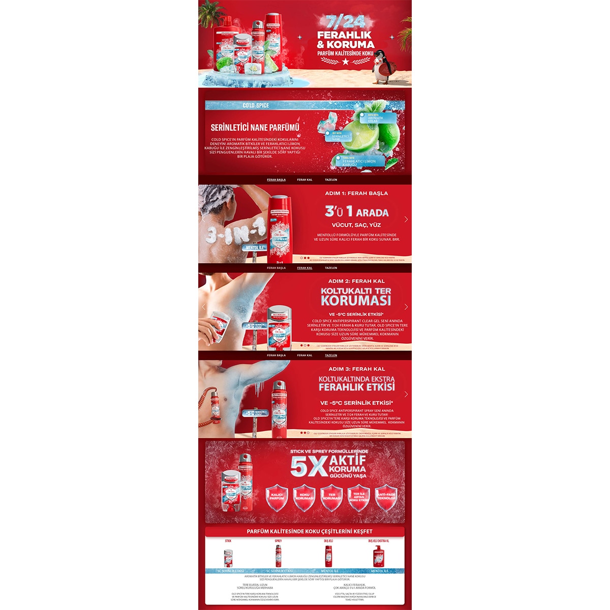  OLD SPICE OLD SPICE Old Spice Cold Spice Sprey 150 ml  1 of 13 