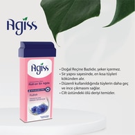 Agiss Roll-On Sir Ağda Doğal Pudralı 100 ml