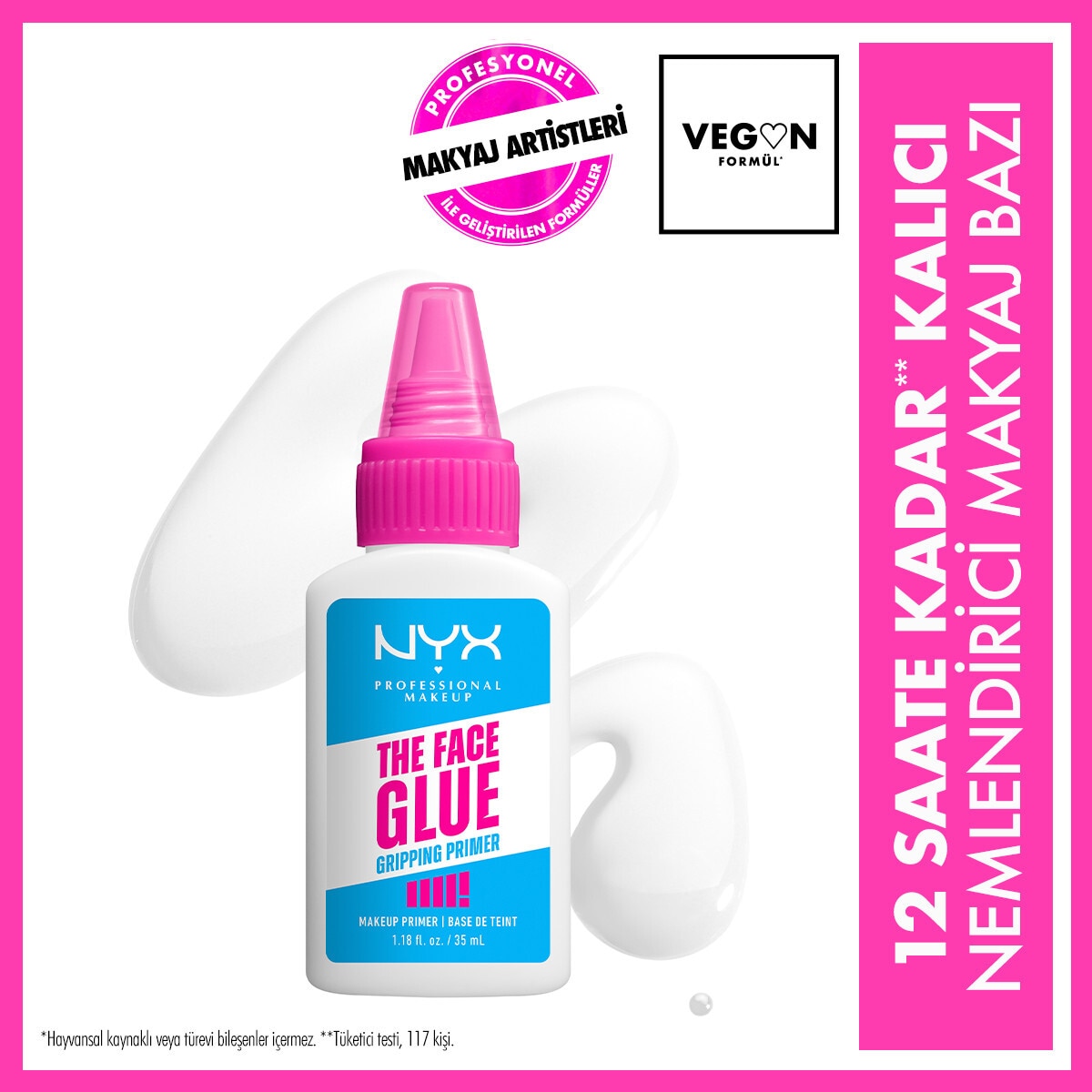  NYX NYX Nyx Professional Makeup Face Glue Makyaj Bazı 