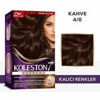 Wella Koleston Kit Saç Boyası Kahve 4/0