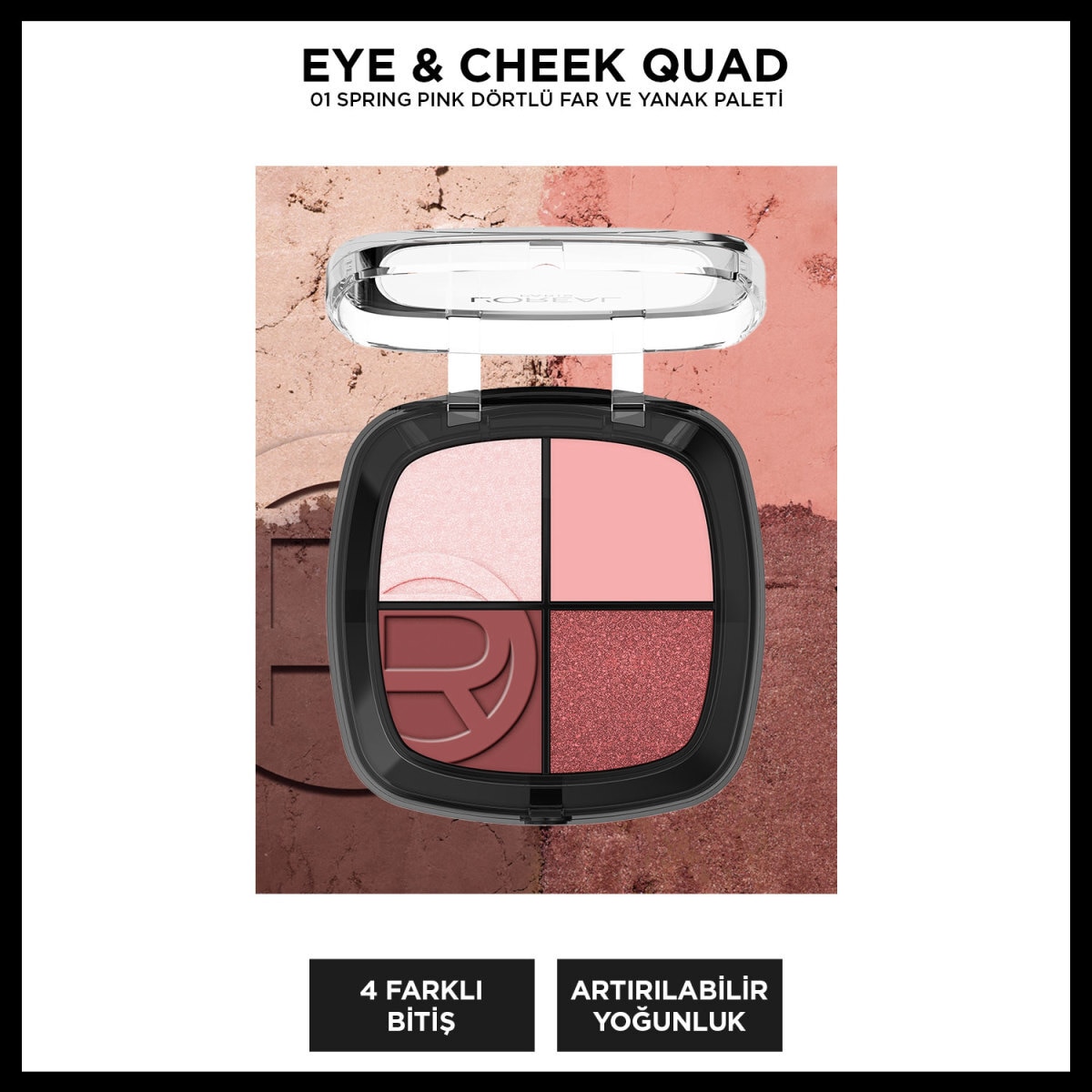  LOREAL PARIS LOREAL PARIS L'Oreal Paris Paradise Quad Far Paleti No: 01 Pinks  L'Oreal Paris Paradise Quad Far Paleti No: 01 Pinks