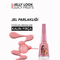 Flormar Jelly Look Oje No: JL104 Rose Apple