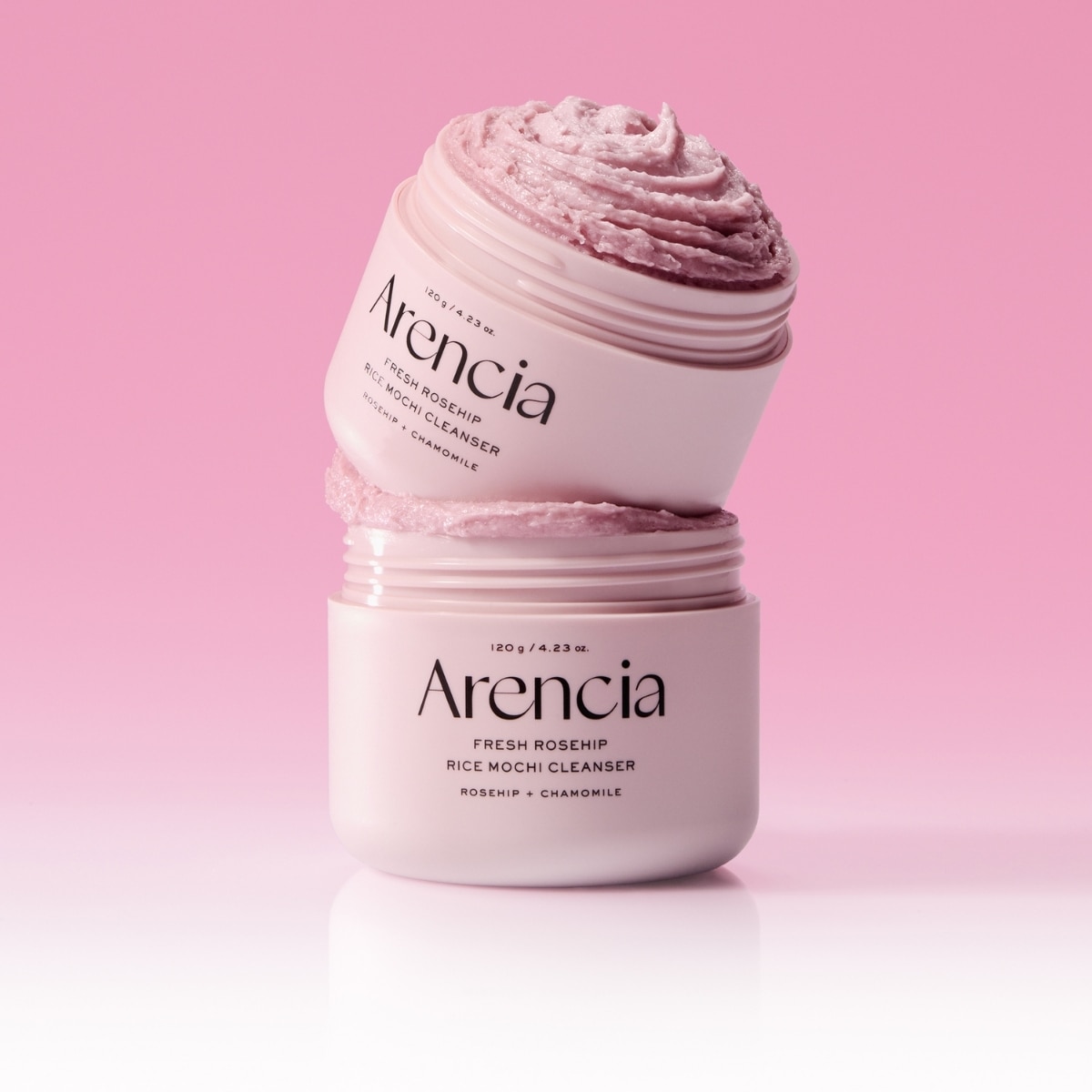 ARENCIA ARENCIA ARENCIA FRESH ROSEHIP RICE MOCHI CLEANSER 120G 1 of 3