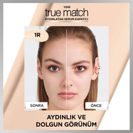 L'Oreal Paris True Match Aydınlatan Serum Kapatıcı 1R