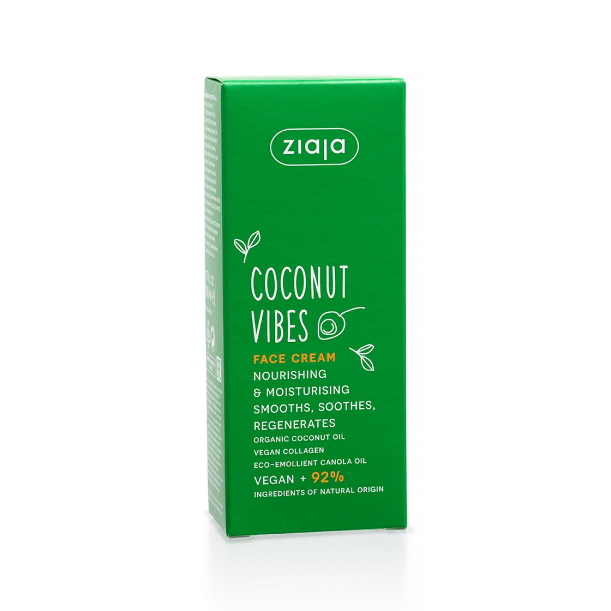 ZIAJA Ziaja Coconut Vibes Besleyici ve Nemlendirici Yüz Kremi 50