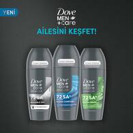  DOVE DOVE Dove +Care Advanced Clean Comfort 72 Saat Koruma Antiperspirant Erkek Roll-On 50 ml  1 of 10 