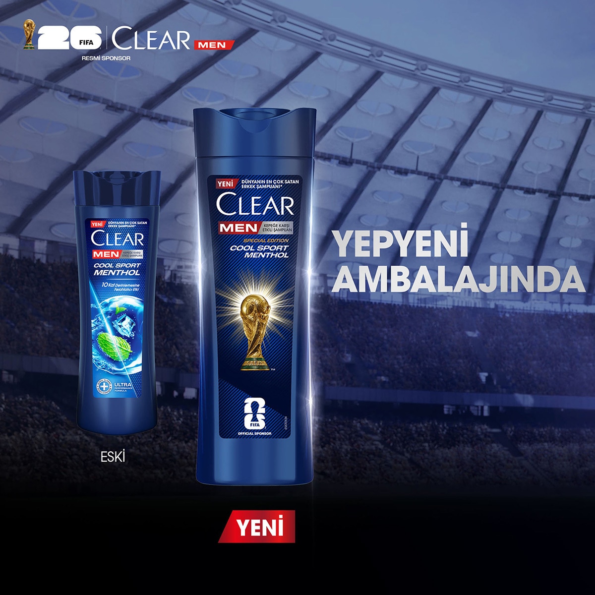 CLEAR CLEAR Clear Men Kepeğe Karşı Etkili Şampuan Cool Sport Menthol 350 ml 1 of 13