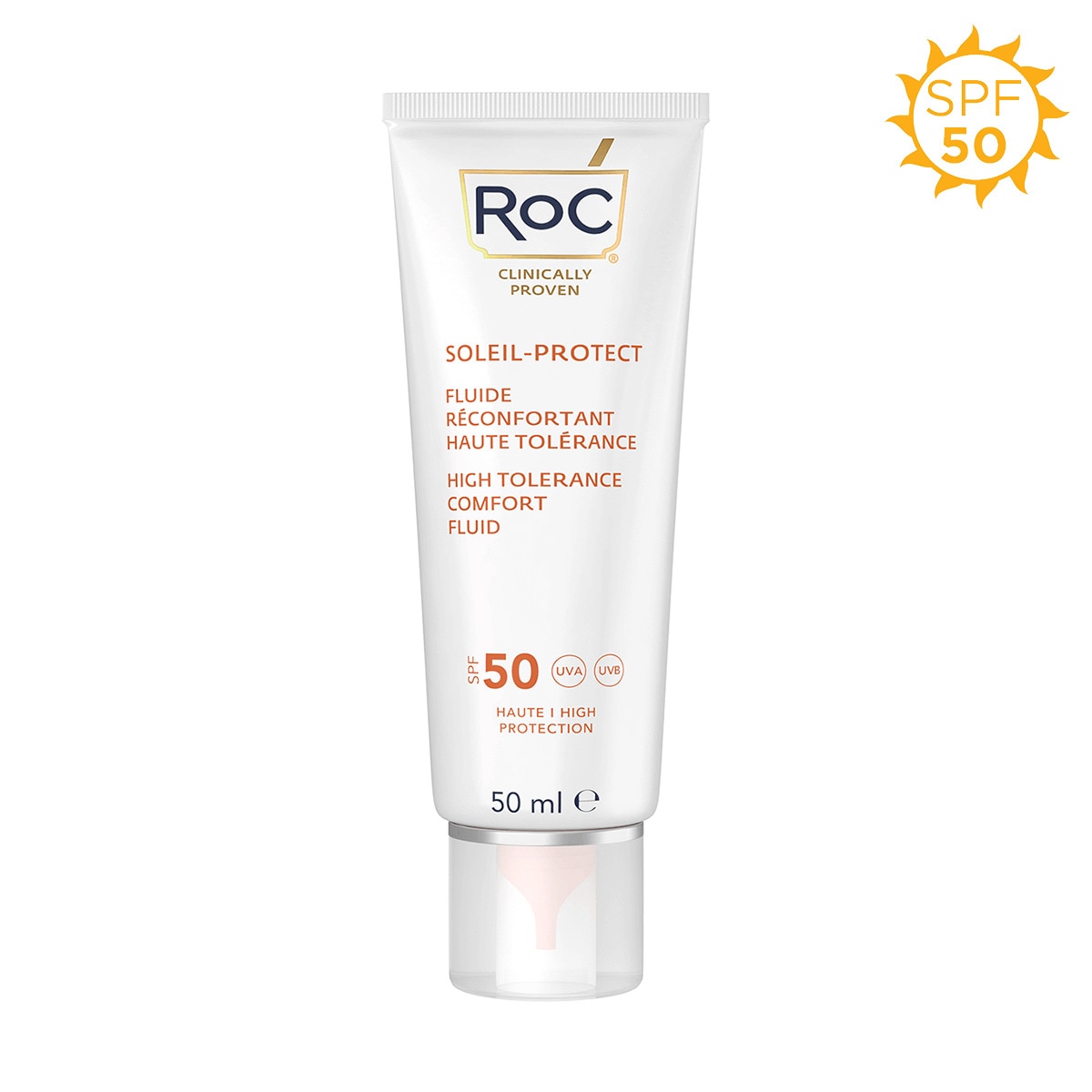  ROC ROC RoC Hassas Ciltler İçin Yüz Güneş Koruyucu SPF50 + 50 ml  RoC Hassas Ciltler İçin Yüz Güneş Koruyucu SPF50 + 50 ml