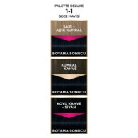 Palette Deluxe Saç Boyası 1-1 Gece Mavisi