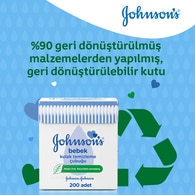 Johnson's Bebek Kulak Çubuğu 200 Adet