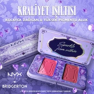 Nyx Professional Makeup Bridgerton Royal Allık Paleti Lady In Silver