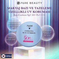 PURE BEAUTY PURE BEAUTY Pure Beauty Cushion Yüz Güneş Kremi SPF50 14 g 1 of 4