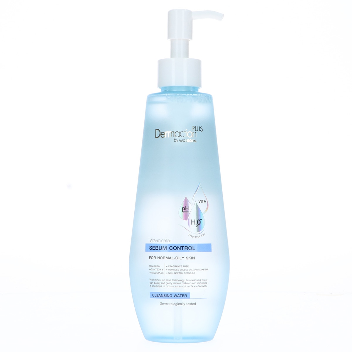DERMACTION PLUS BY WATSONS DERMACTION PLUS BY WATSONS Dermaction Plus By Watsons Micellar Sebum Control Water 250 ml 1 of 1